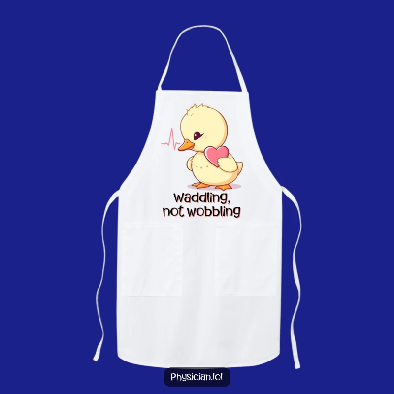 Funny Duckling Doctor Apron - Hilarious Kitchen Wear for Attentive Cooks