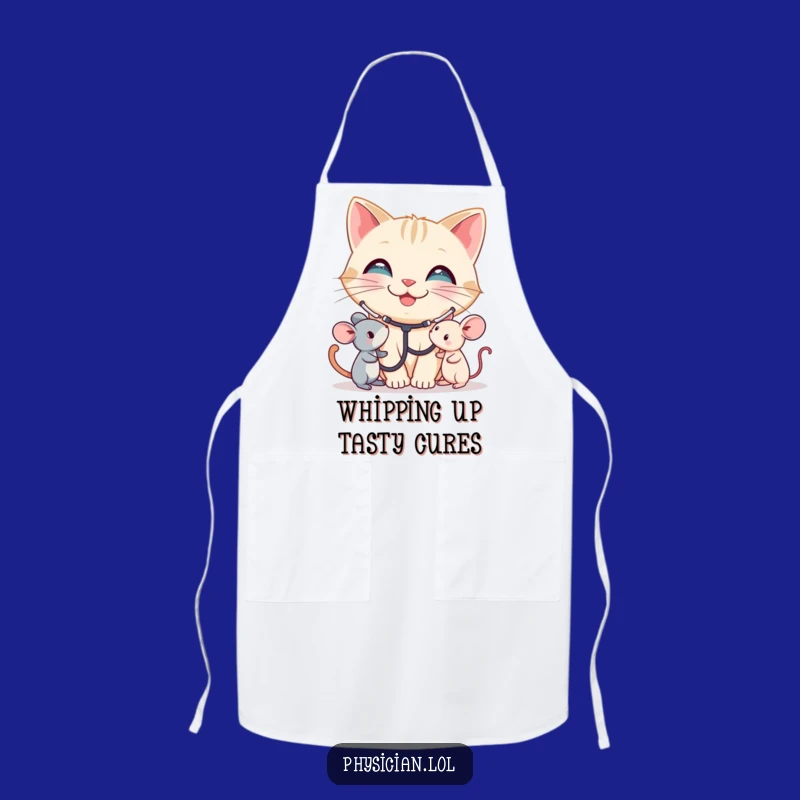 Funny Cat Doctor Apron: Cook with Compassion, A Hilarious Kitchen Gift!