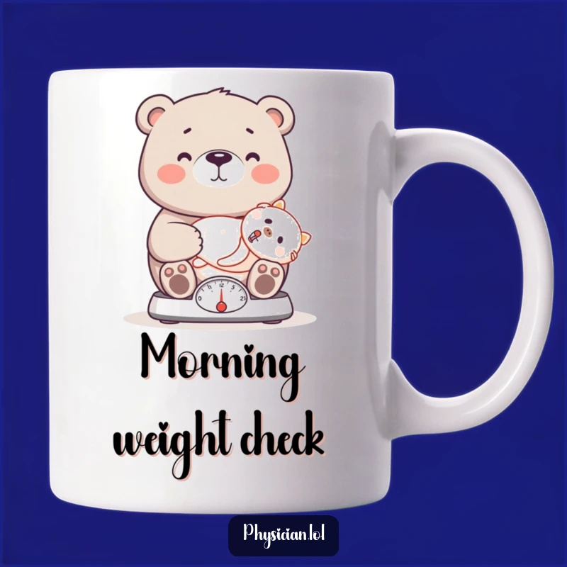 Funny Bear Doctor Mug: Hilarious Gift for Caring Professionals