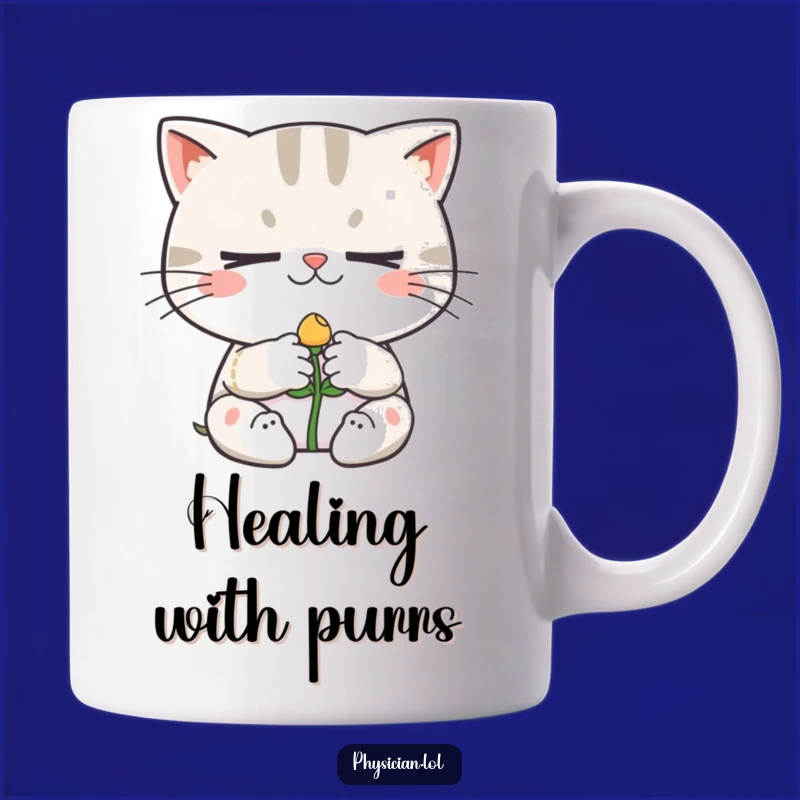 Funny Determined Cat Gardener Mug - Hilarious Plant Care Gift for Cat Lovers!