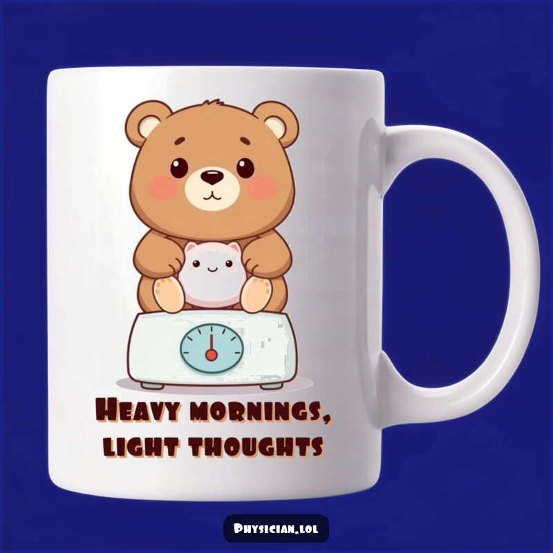 Funny Veterinarian Bear Mug: A Proud Papa Bear's Hilarious Gift for Pet Doctors