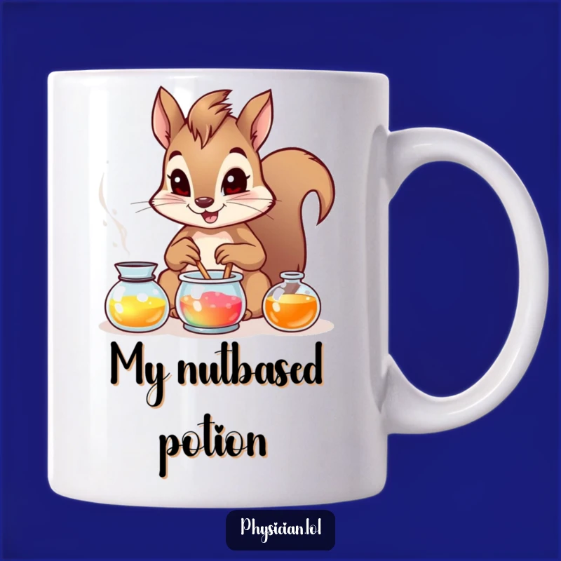 Funny Squirrels Potion Master Mug: A Brave Squirrels Unique Funny Gift