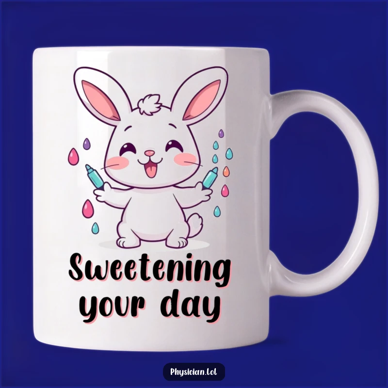 Funny Cheerful Bunny Doctor Mug - Hilarious Medicine Maker Gift for a Smile!