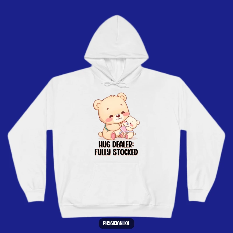 Cozy Funny Bear Cub Comfort Hoodie: Warmth, Hugs, and Humor
