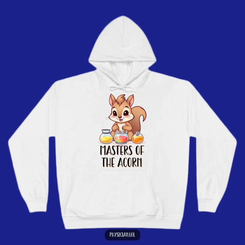 Funny Squirrels Cozy Hoodie: Brave Squirrels Warm, Hilarious Potion Wear