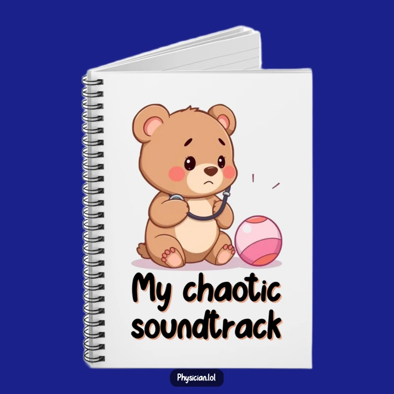 Funny Bear Cub Doctor Notebook - Hilarious Journal for Creative Ideas!