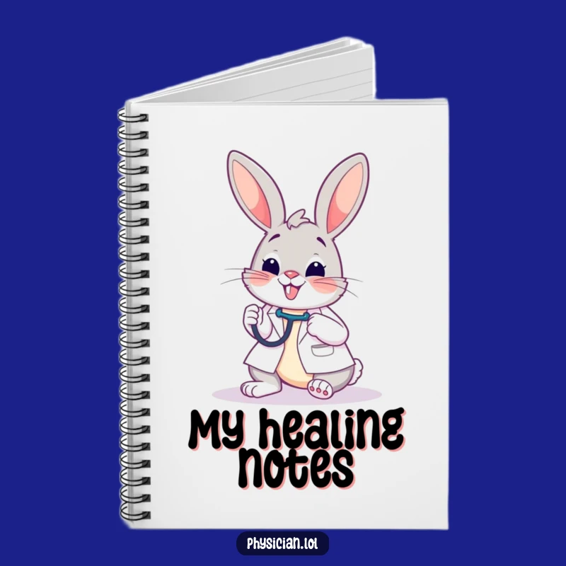 Funny Bunny Doctor Notebook: Jot Down Notes with Cheerful Care