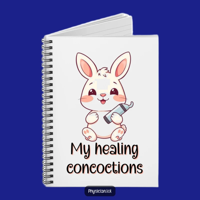 Funny Bunny Health Notes Notebook: Record Your Healthy Ideas