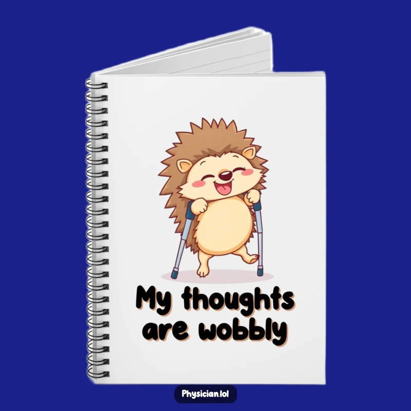 Funny Hedgehog Cartwheel Notebook: Jot Down Giggles in This Hilarious Journal!