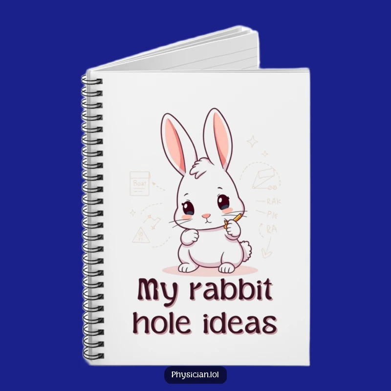 Funny Rabbit Architect Notebook: Journal with drawing diagram, a creative and funny gift for planners.