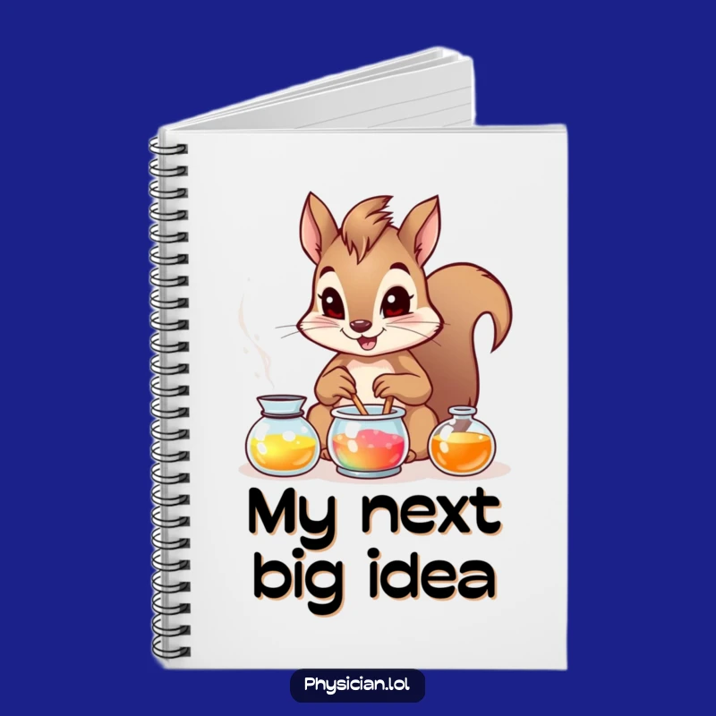 Funny Squirrels Potion Notebook: Brave Squirrels Jotting Funny Ideas