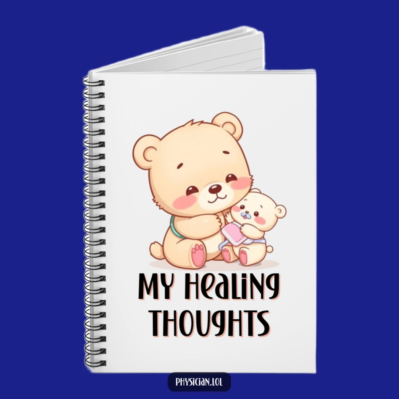 Funny Bear Cub Kindness Journal Notebook: Record Compassionate Thoughts
