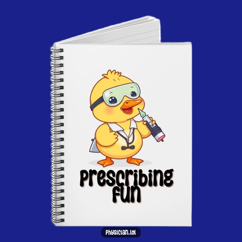 Funny Duck Doctor Notebook: Playful Shot Pages for Your Humorous Thoughts