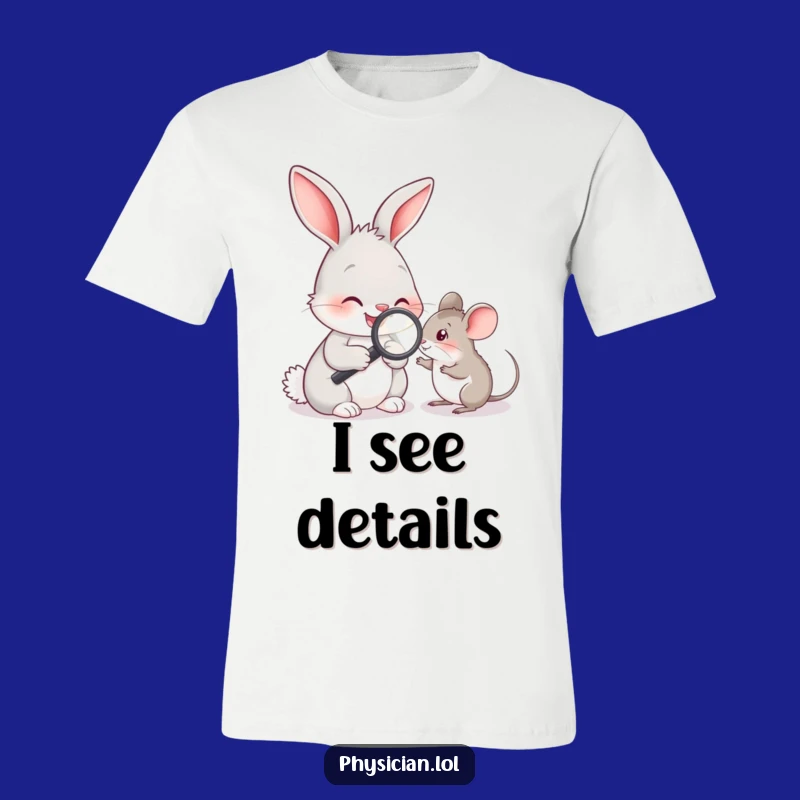 Funny Rabbit Doctor T-Shirt: Wear Your Compassion with Humorous Style
