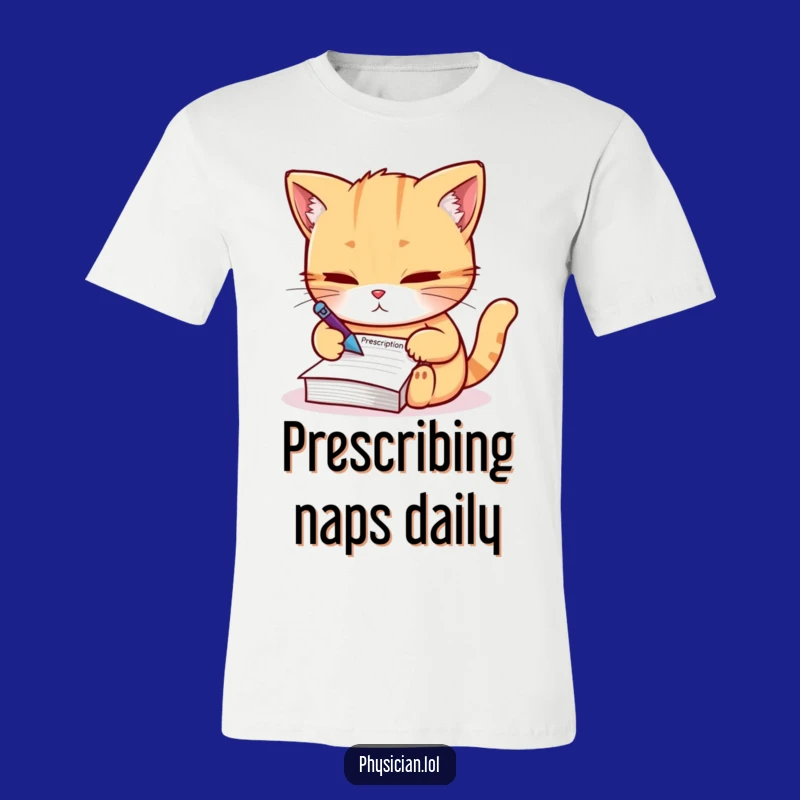 Funny Determined Cat Prescription T-Shirt - Best Funny Gift for Pet Parents!